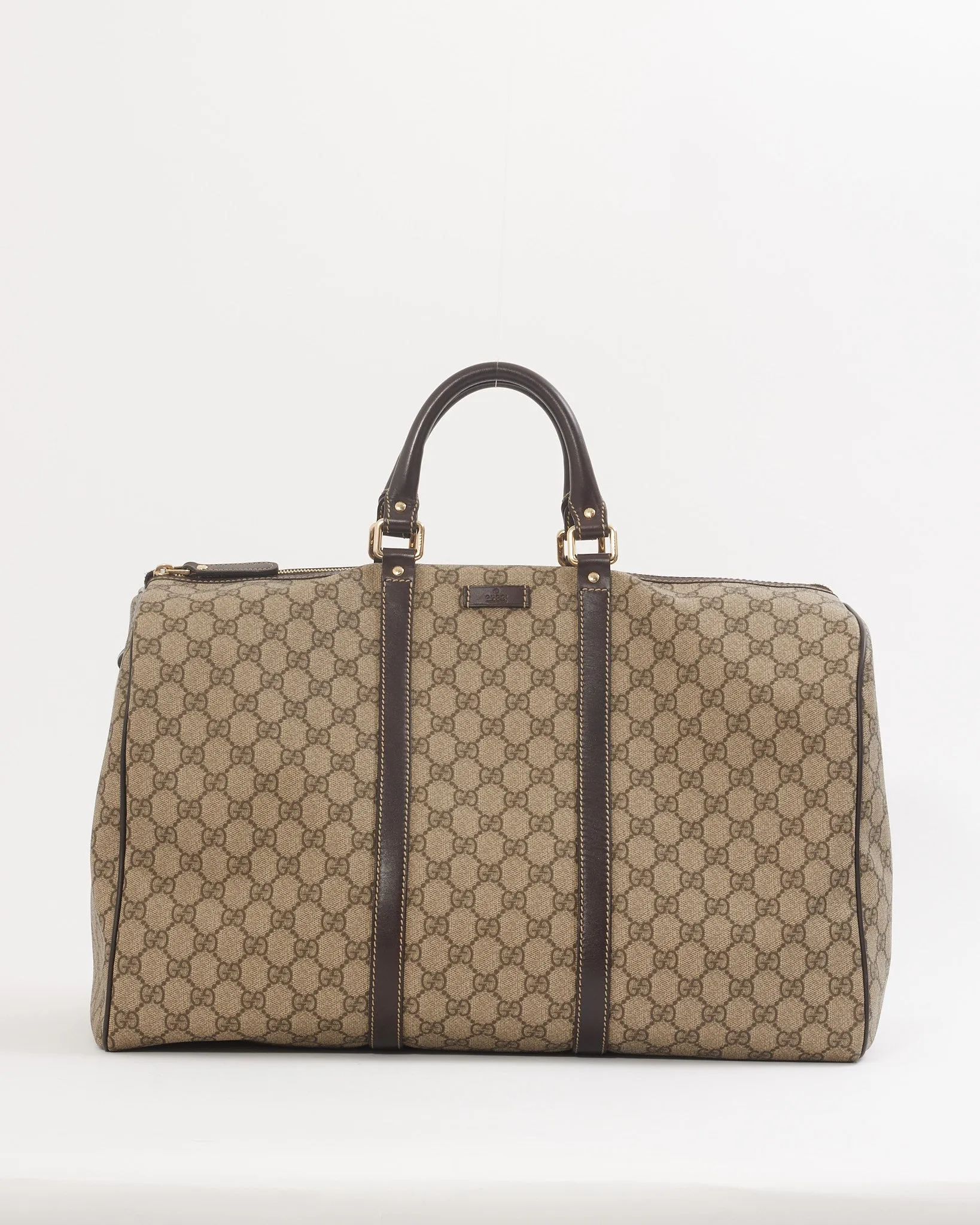 Gucci GG Print Canvas Travel Duffle Bag