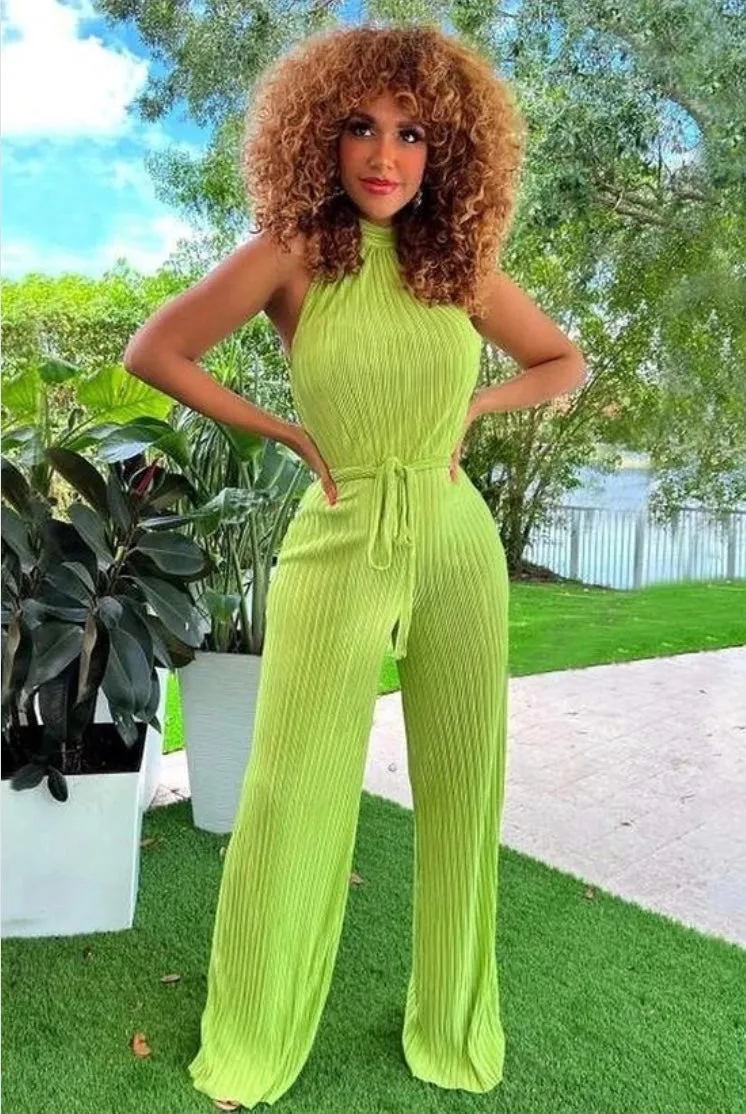 Haley Halter Jumpsuit