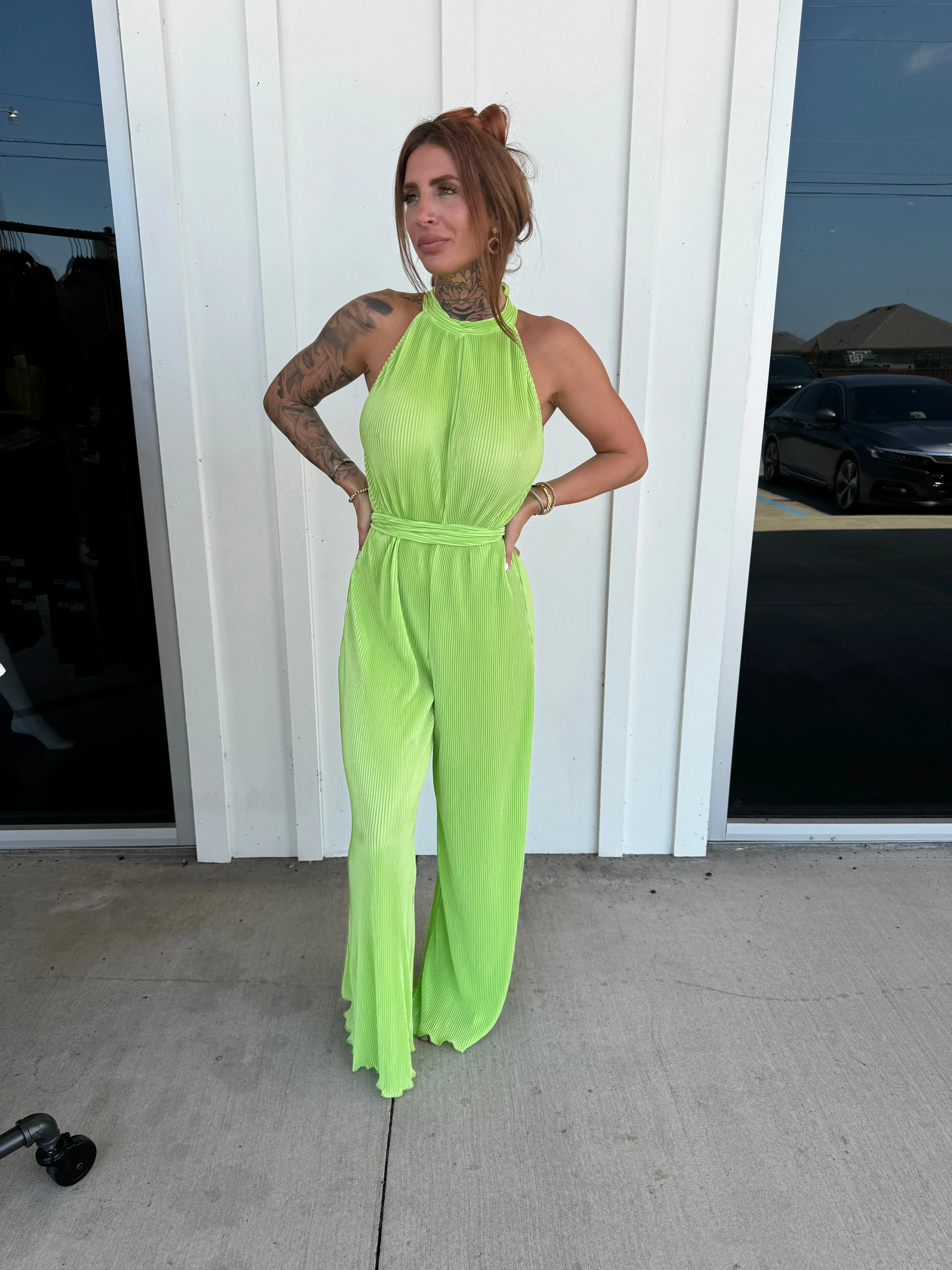 Haley Halter Jumpsuit