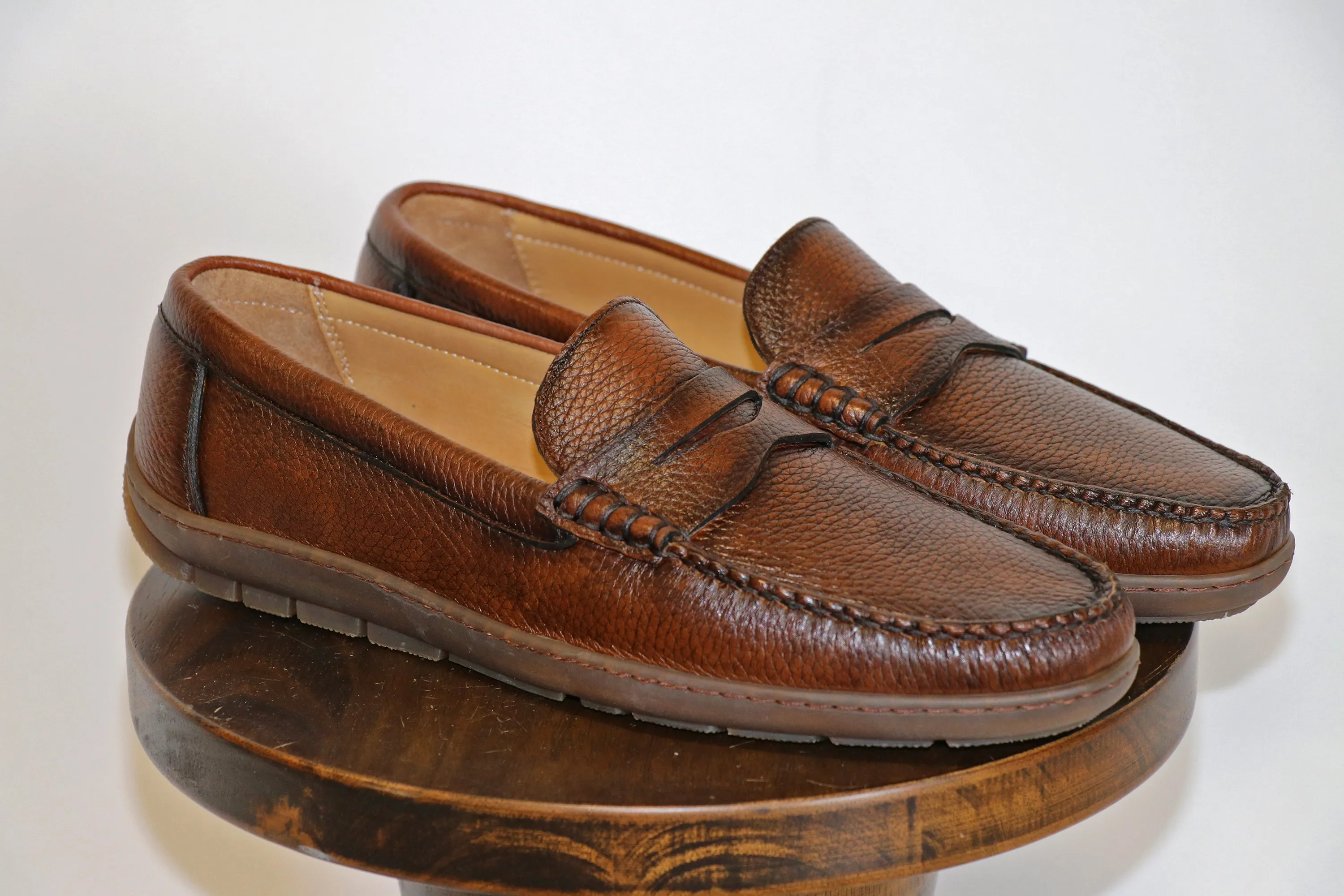 Hampton's Deerskin Penny Loafer