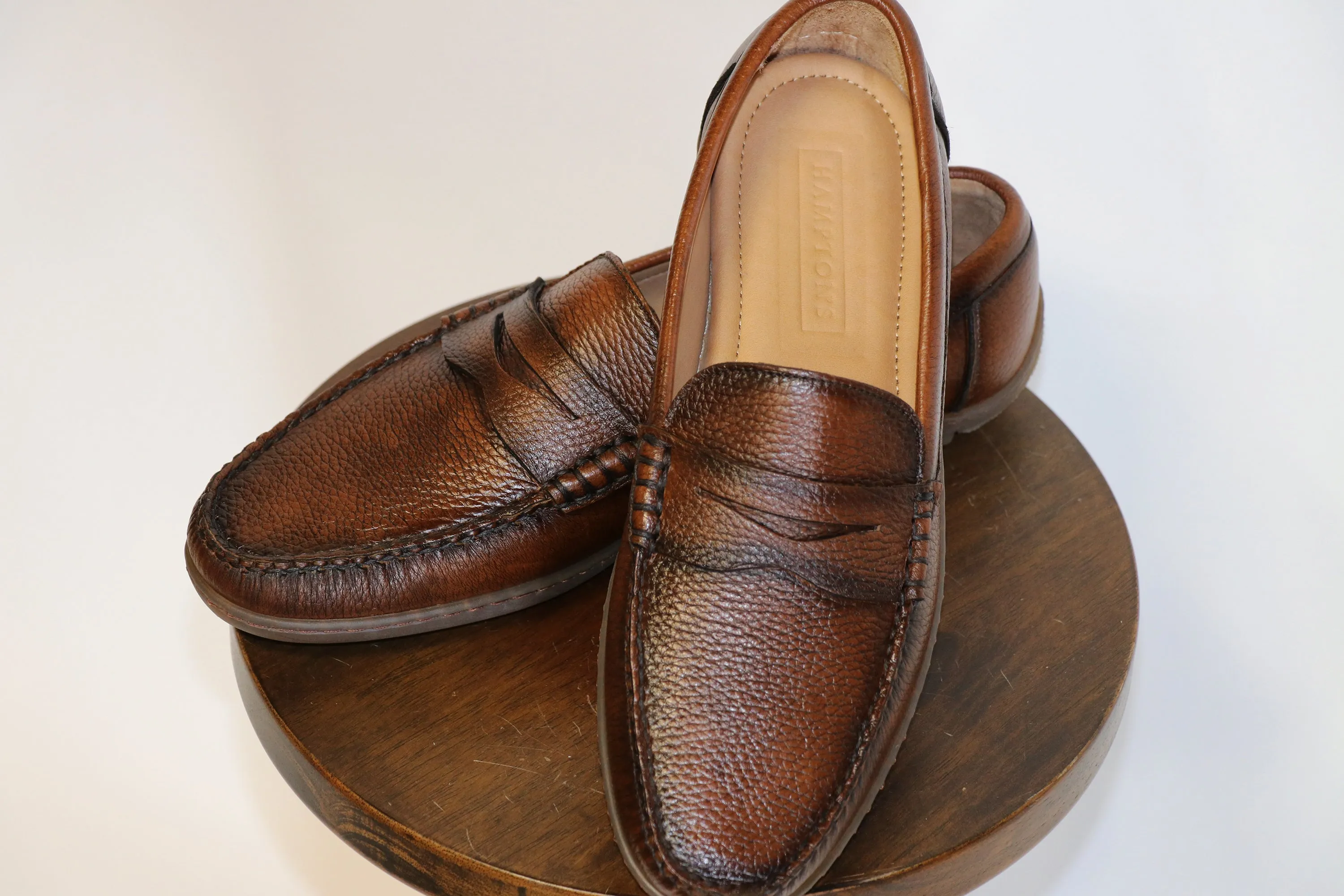 Hampton's Deerskin Penny Loafer