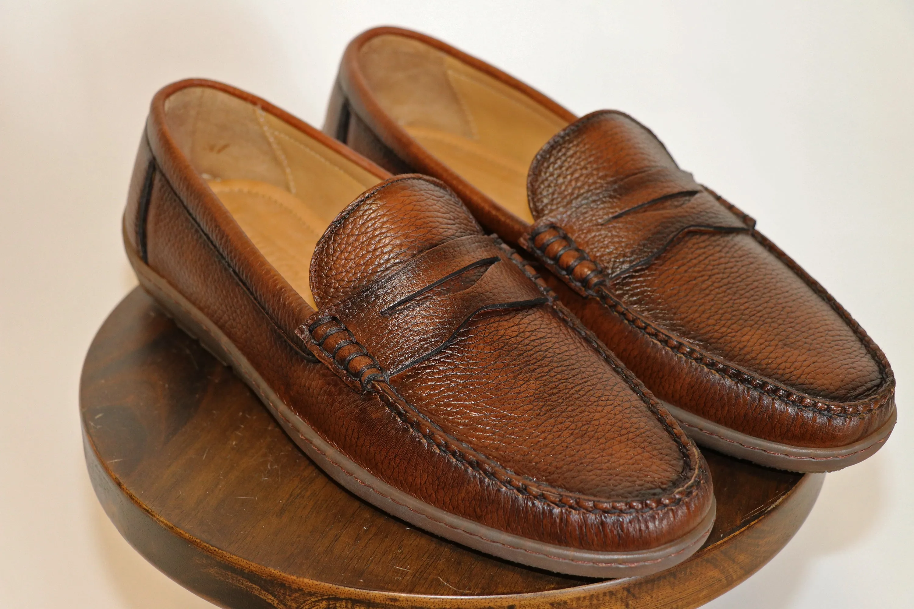 Hampton's Deerskin Penny Loafer