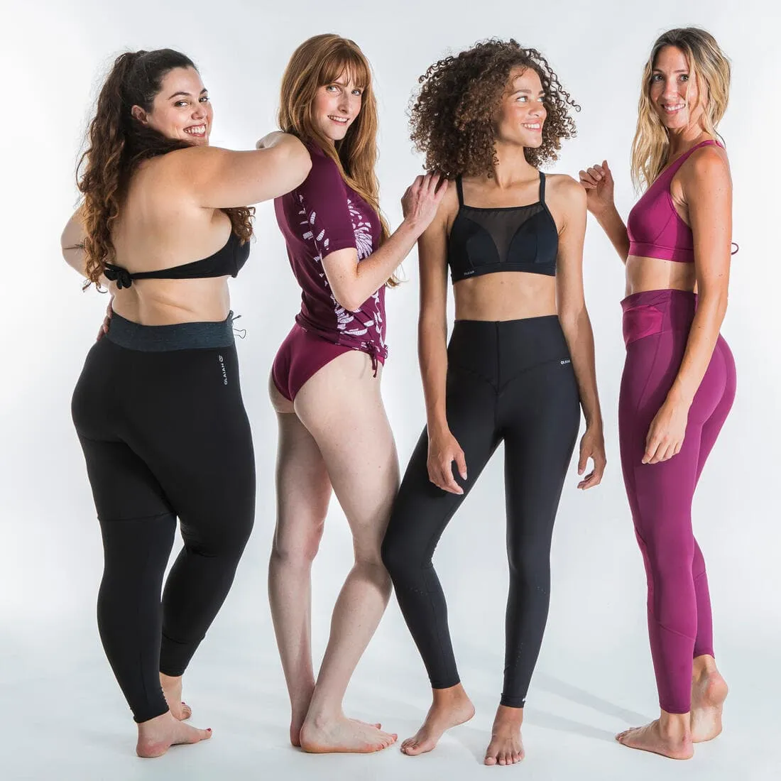 Haut de maillot de bain femme push up avec coques fixes ELENA NOIR