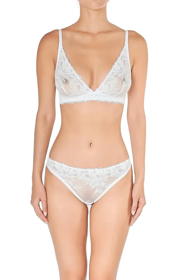Heart of Glass Bralette - Ivory