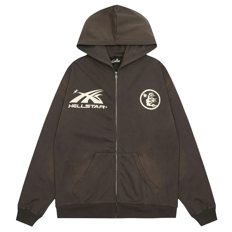 Hellstar Sports Zip-Up Hoodie