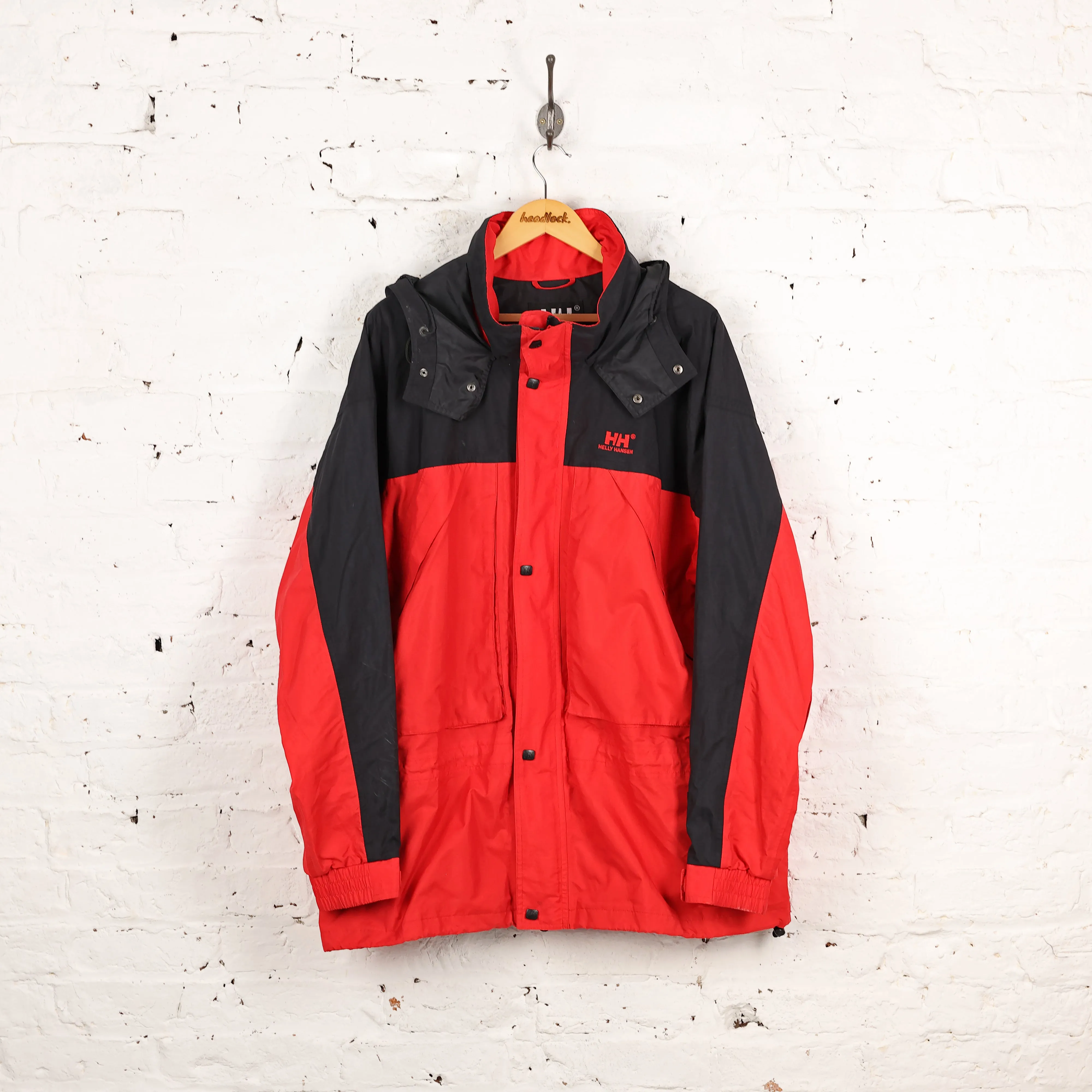 Helly Hansen 90s Rain Jacket - Red - XL