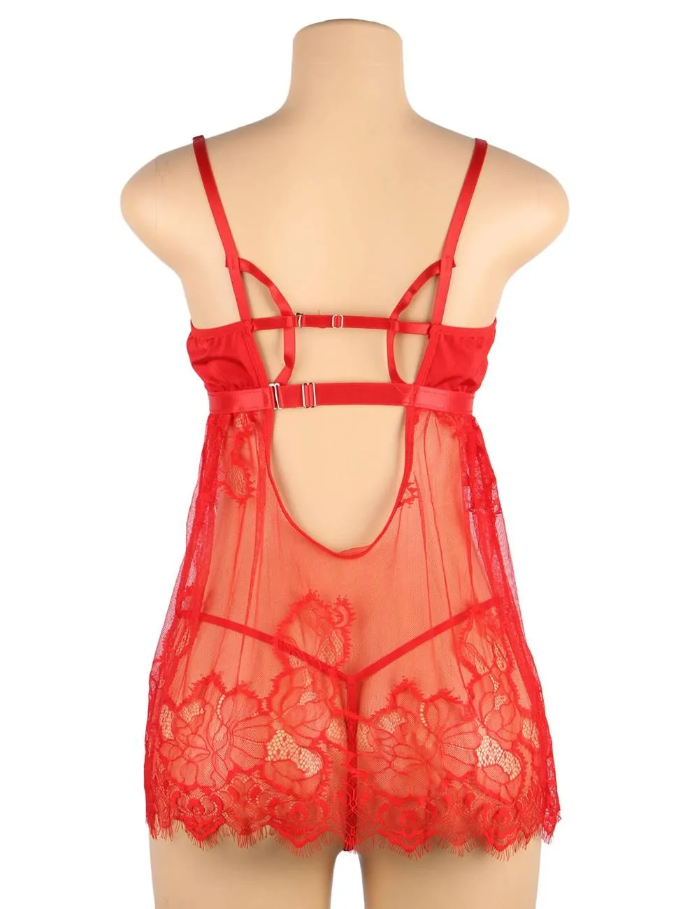 High Quality Elegant Black Lace Sexy Babydoll Egypt