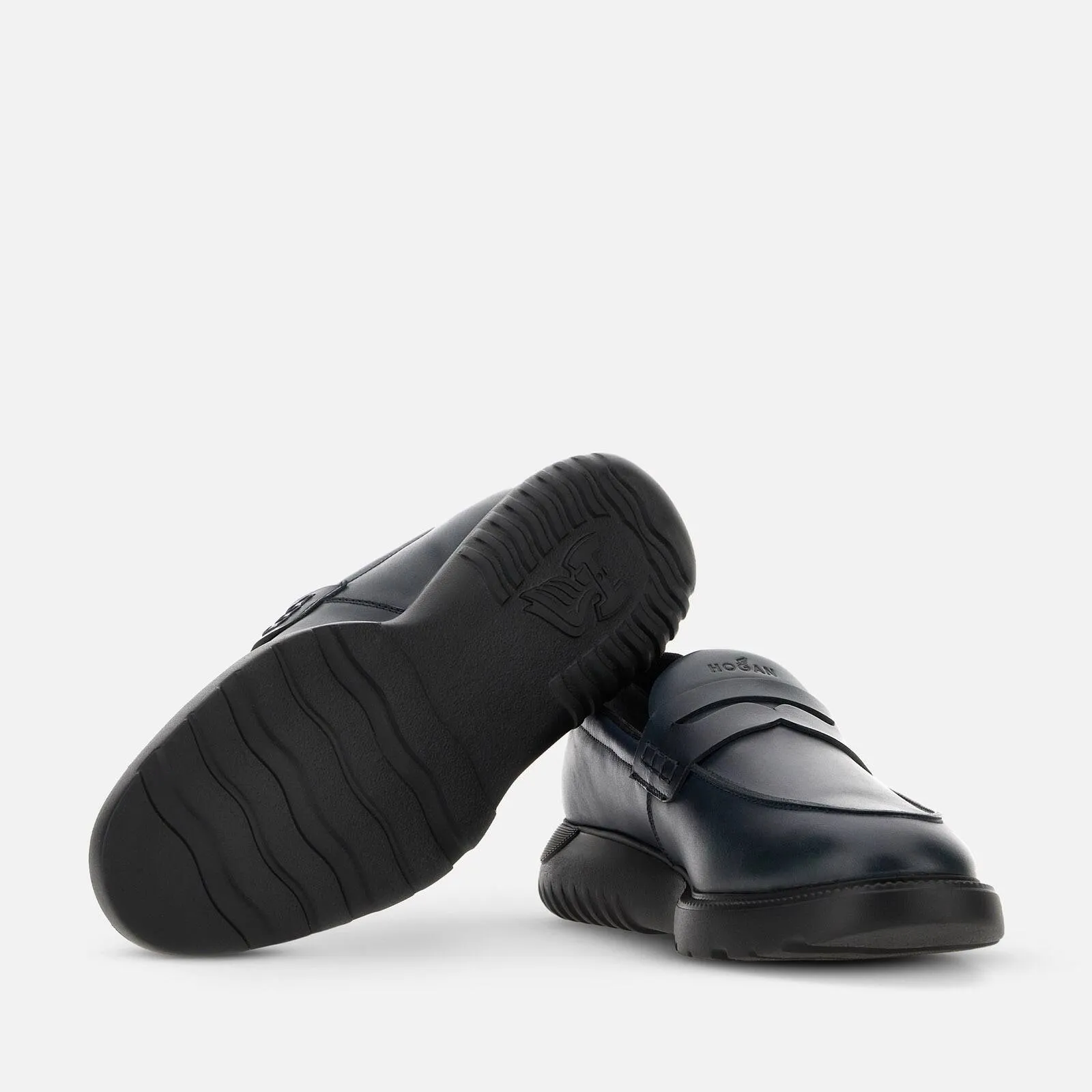 Hogan H600 Loafers - Blue