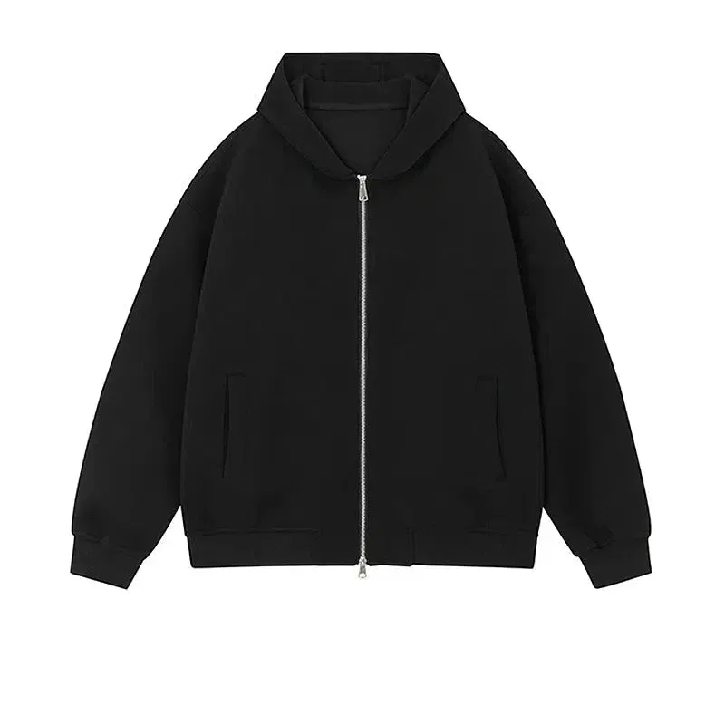 Hooded Zip-Up Sweatshirt