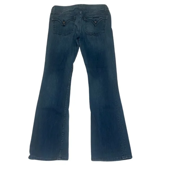 Hudson Beth Mid Rise Baby Boot Cut Jeans | Size 29 | Medium Blue Wash