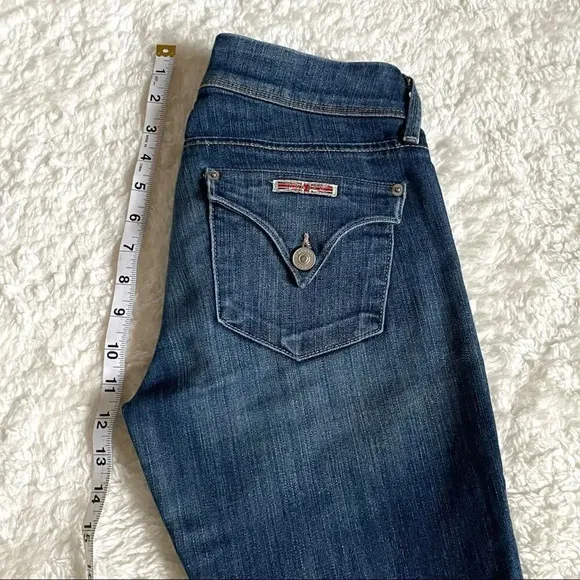 HUDSON  Jeans Collin Mid-Rise Skinny Crop Jeans Size 25