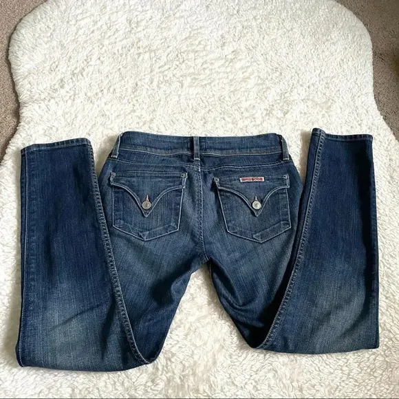 HUDSON  Jeans Collin Mid-Rise Skinny Crop Jeans Size 25