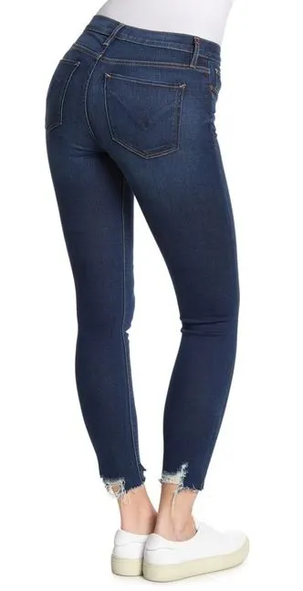 Hudson Nico Mid-Rise Super Skinny Ankle Jeans