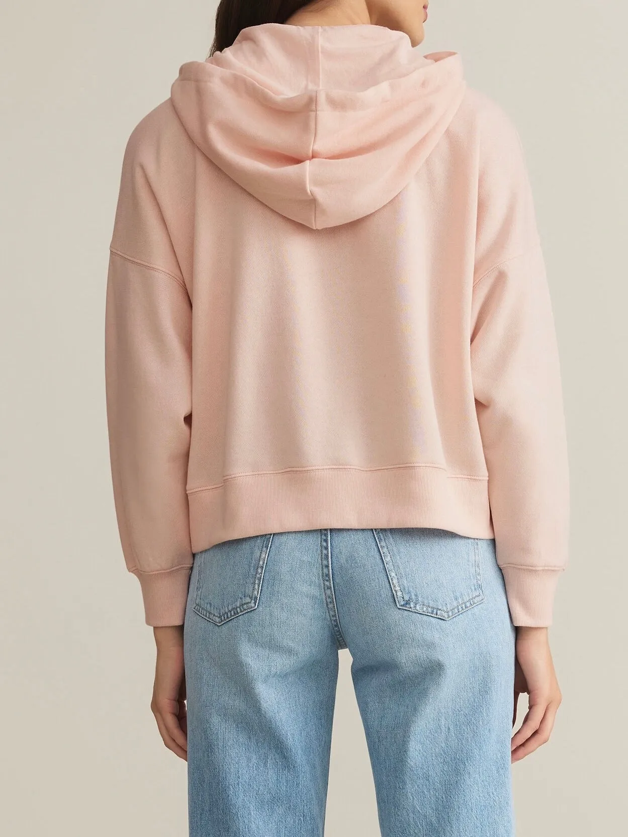 Infield Hoodie - Pink Salt
