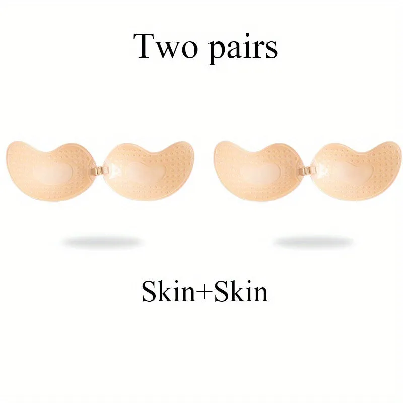 Invisible Stick-On Lift Bra, Strapless & Seamless Push Up Self-Adhesive Bra, Soft & Supportive, Women's Lingerie & Underwear