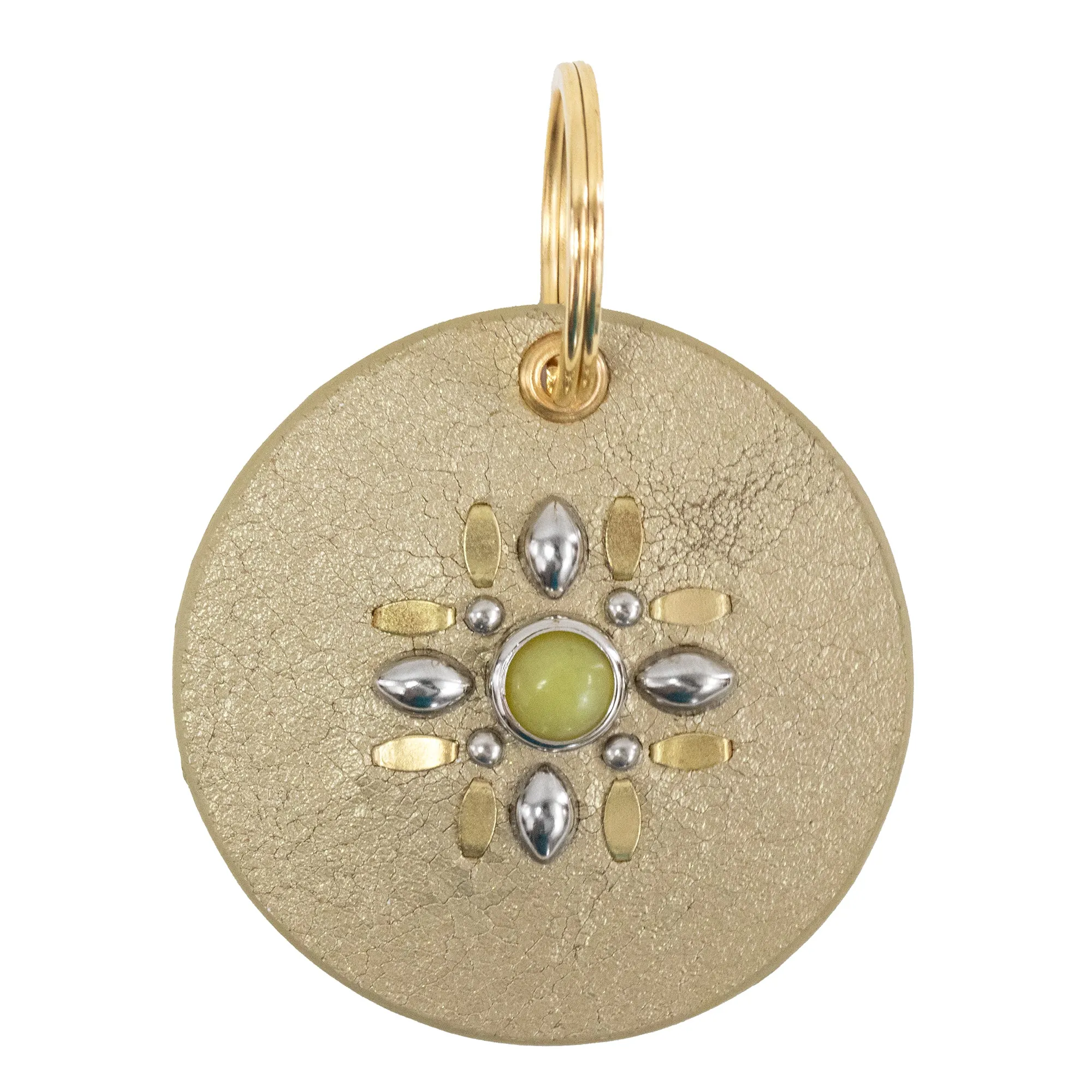 Iris Semi - Precious Stone Keychain