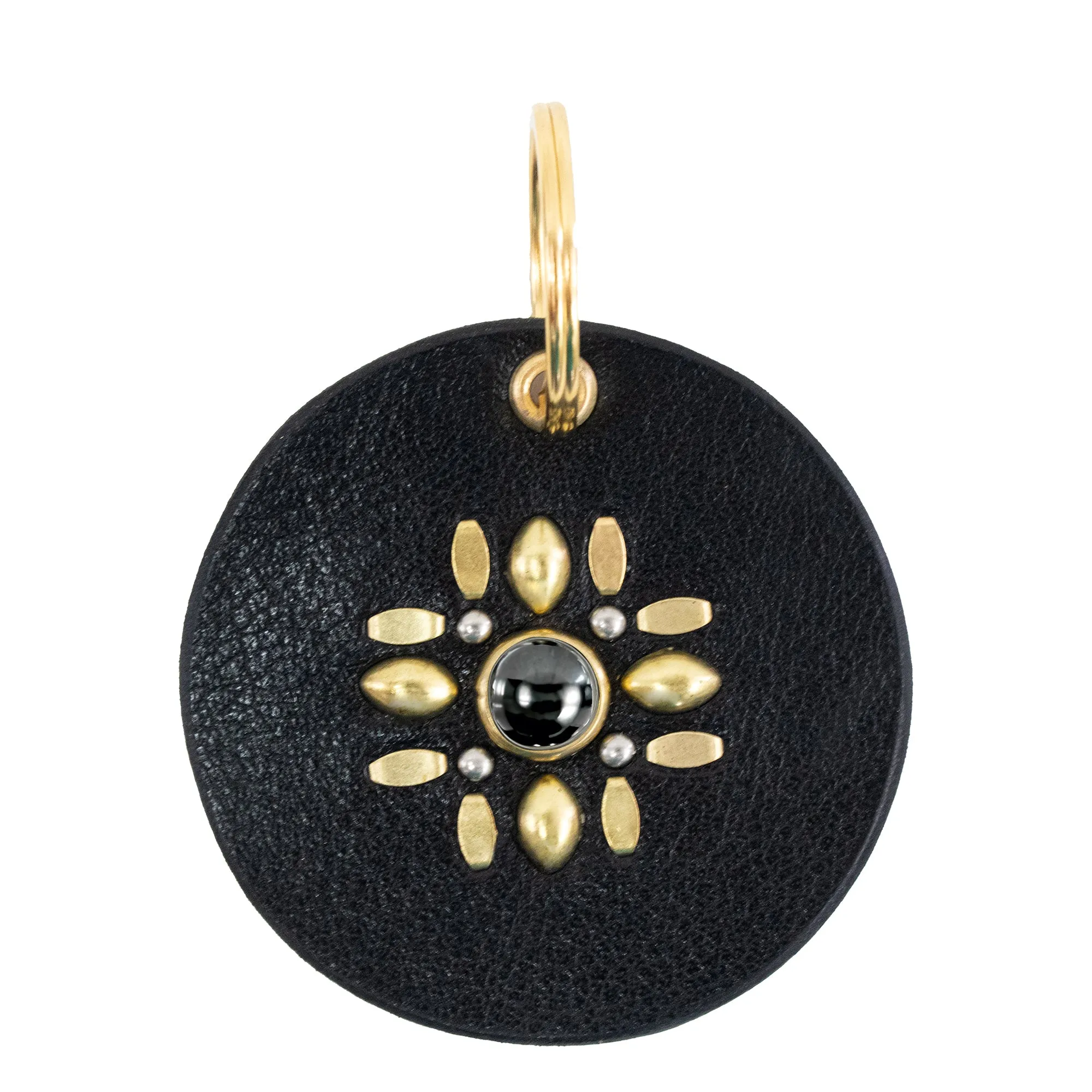 Iris Semi - Precious Stone Keychain