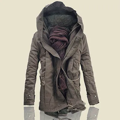 iSurvivor Men Jacket and Coats 2018 Winter Men Warm Coats Fashion Men Jackets Downs Casual Men Thick Outwears Plus Size 4XL 5XL
