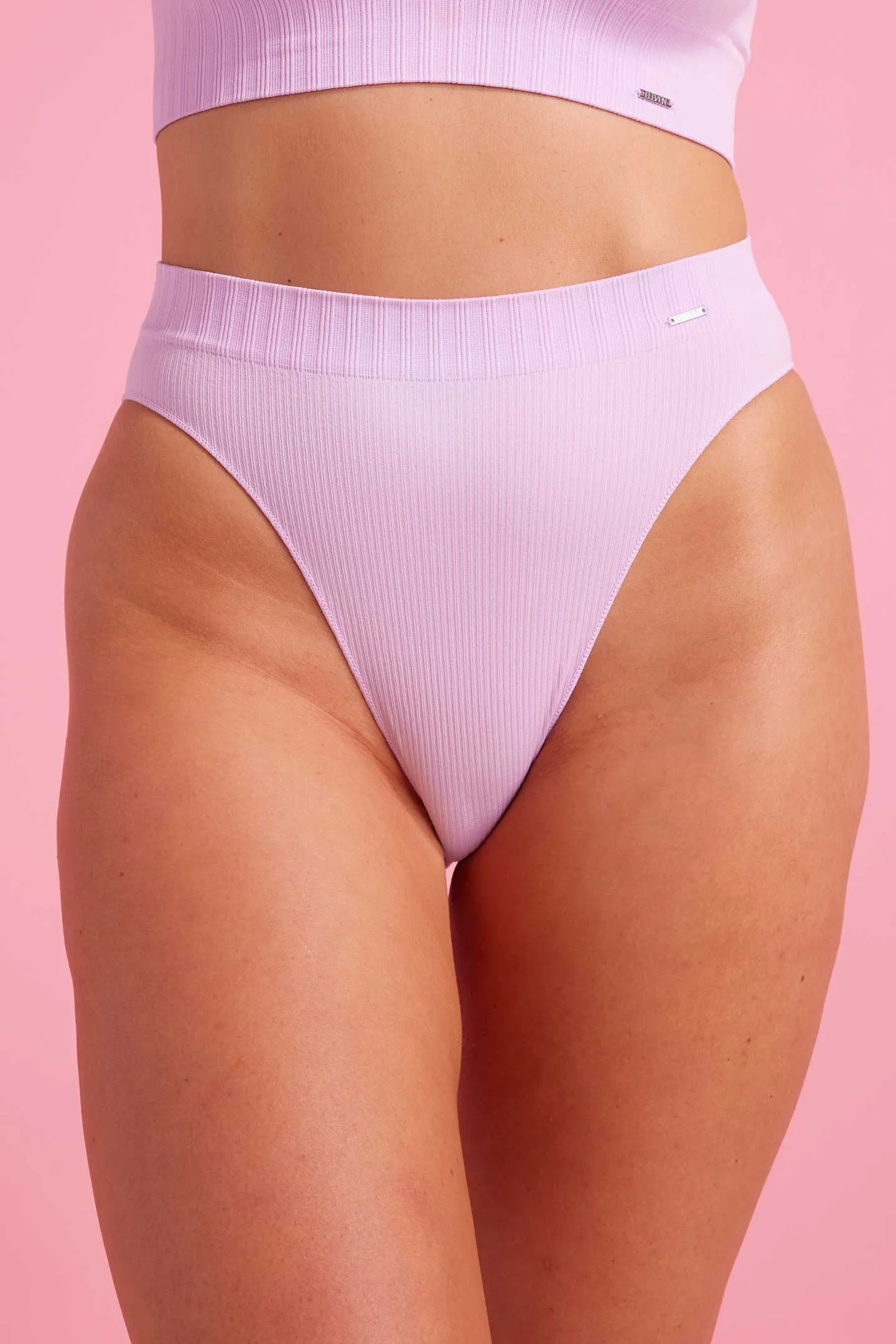 Ivy Seamfree High Cut Bikini Brief Orchid