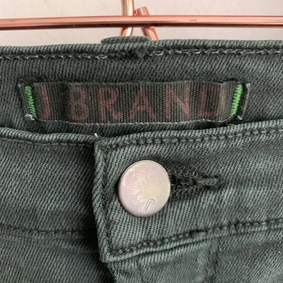 J Brand Super Skinny Conifer Green Jeans