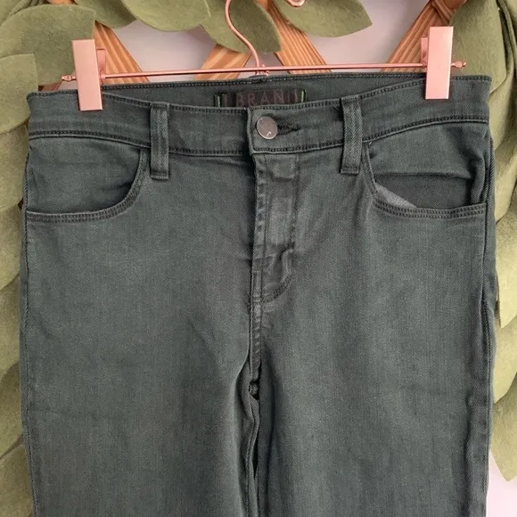 J Brand Super Skinny Conifer Green Jeans
