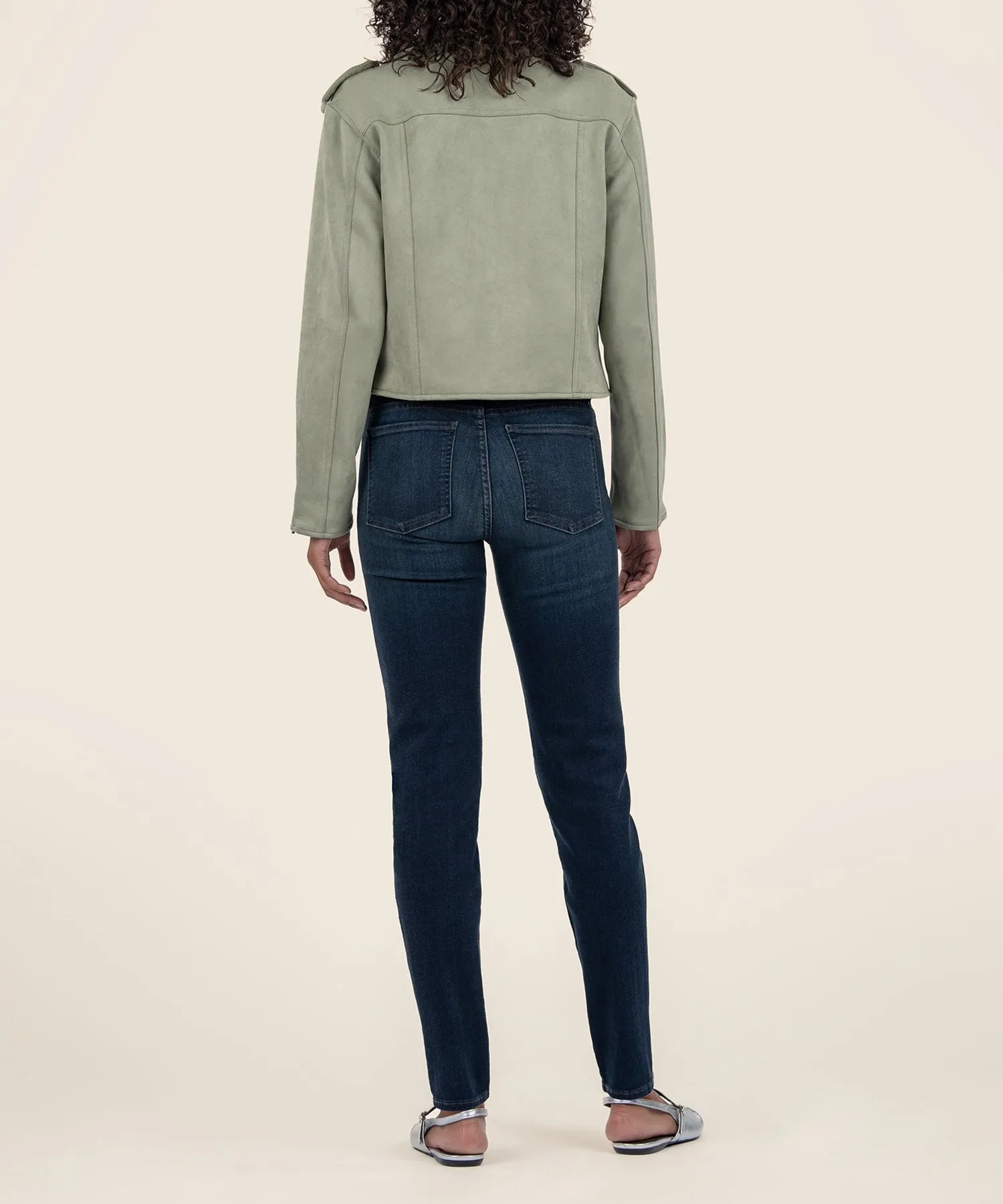 Jackie Faux Suede Moto Jacket - FINAL SALE