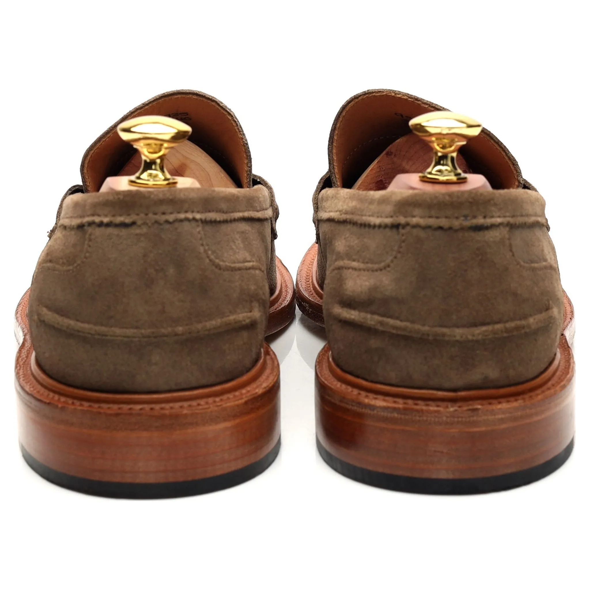 'James' Stone Suede Loafers UK 7.5