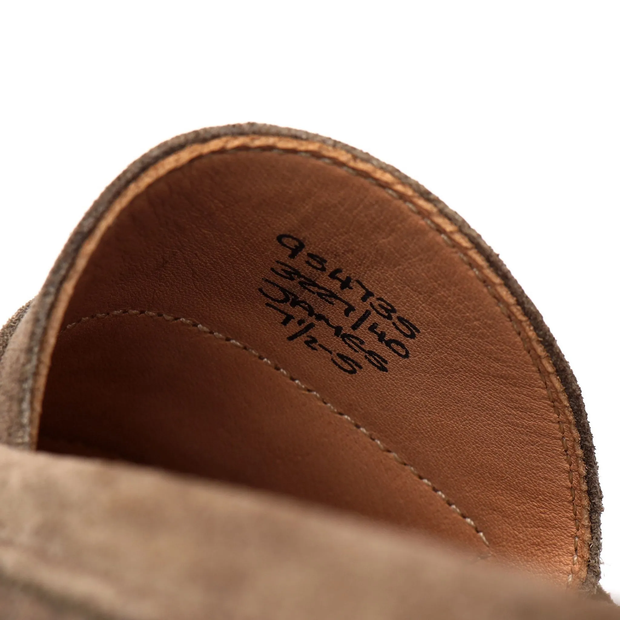 'James' Stone Suede Loafers UK 7.5