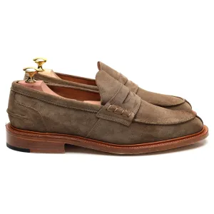 'James' Stone Suede Loafers UK 7.5