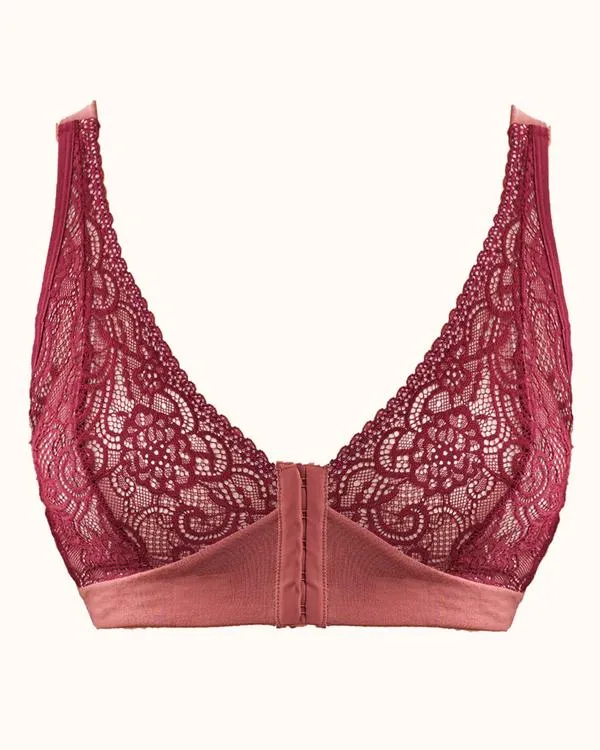 Jamielee Wireless Front Closure Bralette AO-038