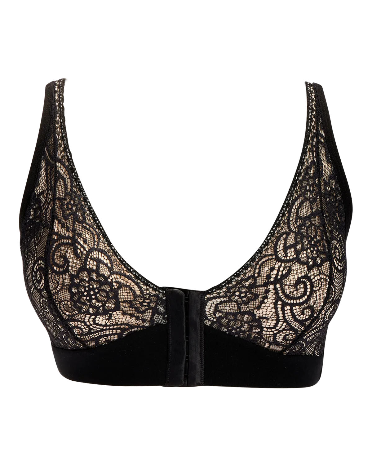 Jamielee Wireless Front Closure Bralette AO-038
