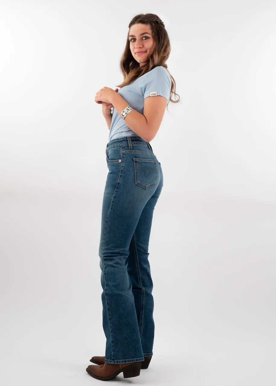 Jeans donna Temple Bootcut di Bove