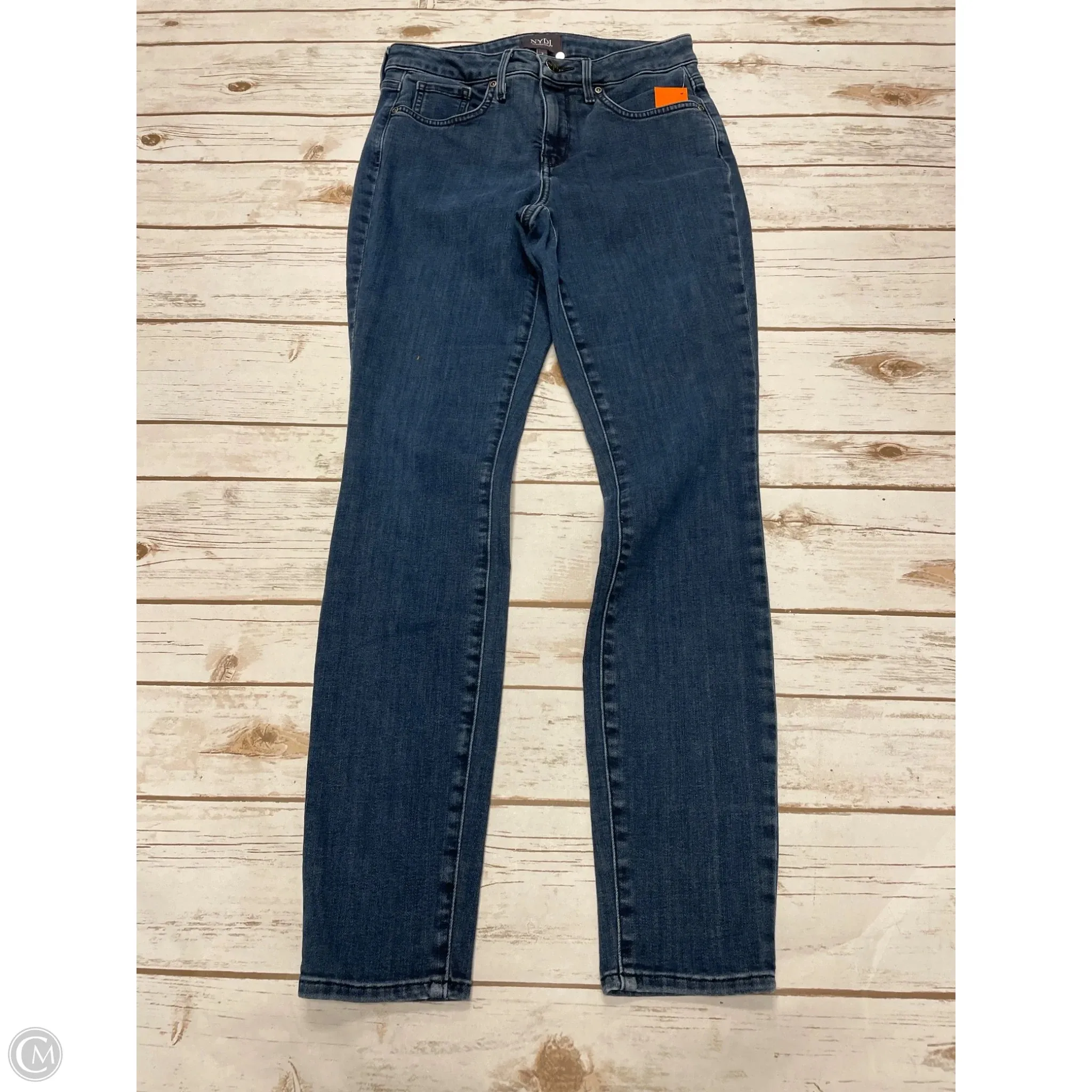Jeans Skinny By Not Your Daughters Jeans In Blue Denim, Size: 2