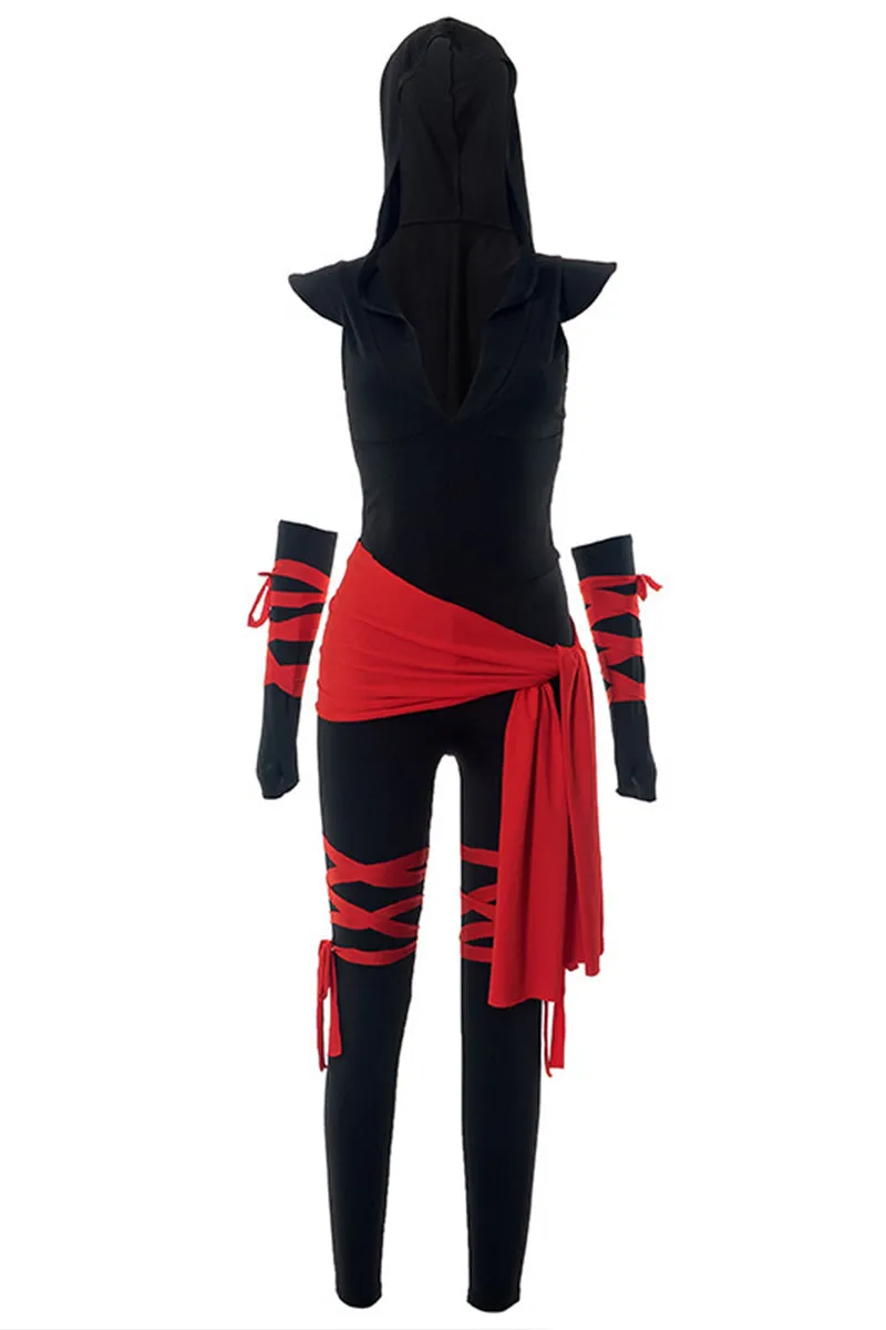 JS3262 Hoodie Sleeveless Jumpsuits