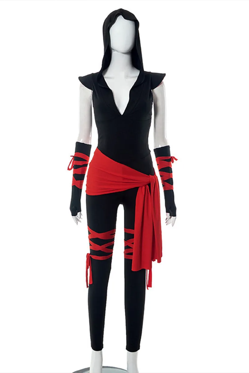 JS3262 Hoodie Sleeveless Jumpsuits