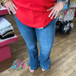 Judy Blue Tummy Control High Waist Slim Bootcut Jeans