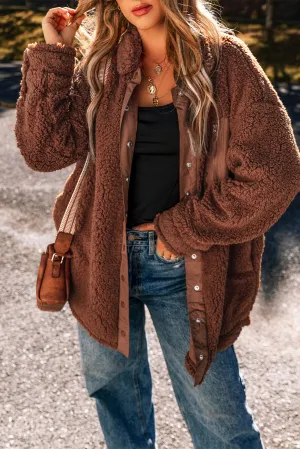 KaleaBoutique Faux Shearling Teddy Bear Jacket