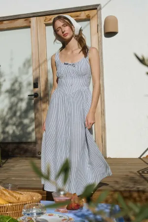 Kenzie Corset Detail Midi Dress