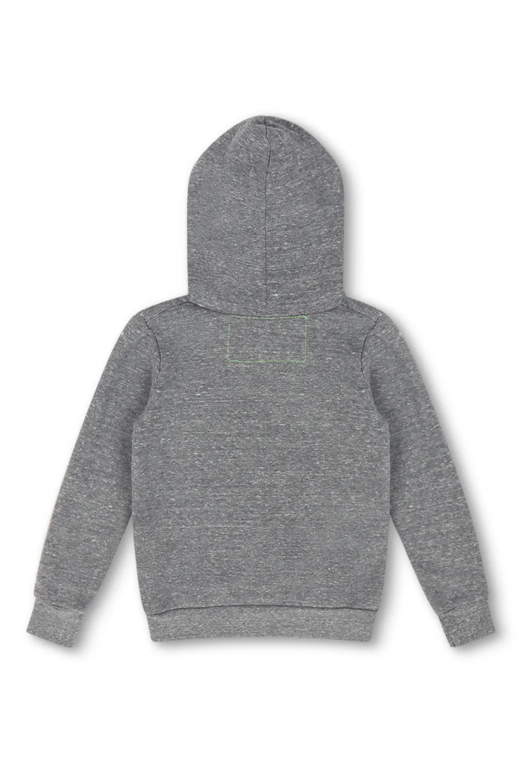 KID'S LOGO PULLOVER HOODIE - HEATHER GREY