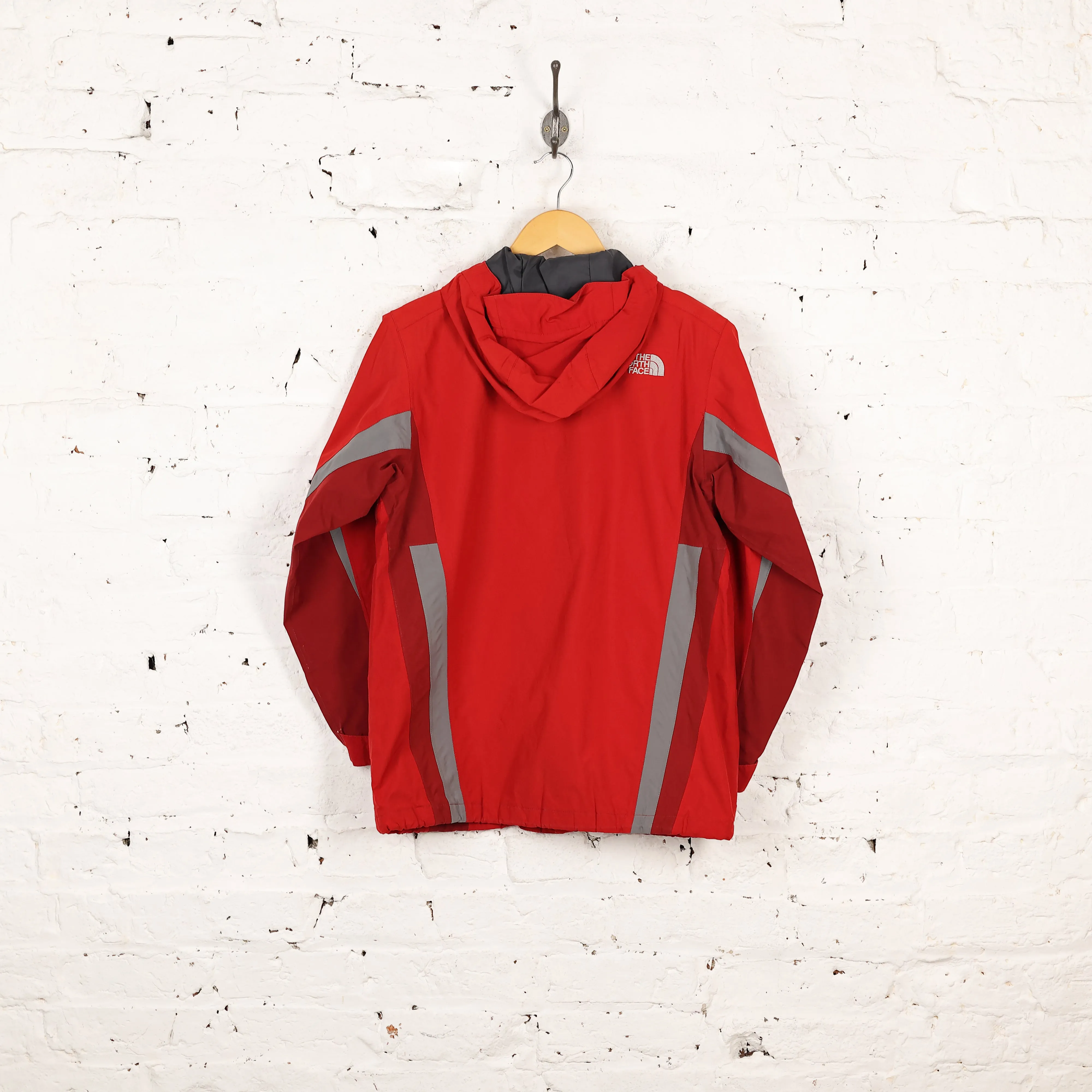 Kids The North Face Rain Jacket - Red - L Boys