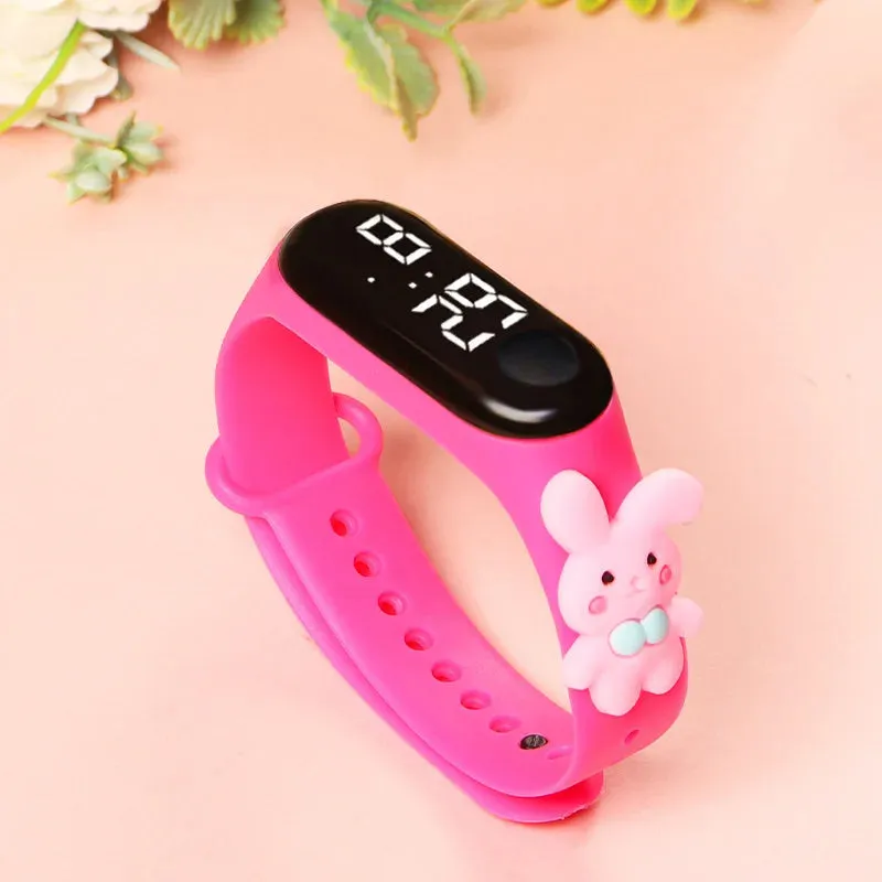 Kids Watch Watch Reloj Smart Watch LED Children Watches Bracelet Cartoon Digital Ladies Watch for Girls Waterproof Clock Gift