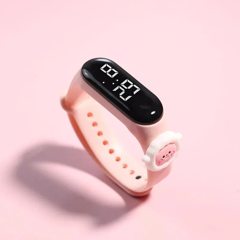 Kids Watch Watch Reloj Smart Watch LED Children Watches Bracelet Cartoon Digital Ladies Watch for Girls Waterproof Clock Gift