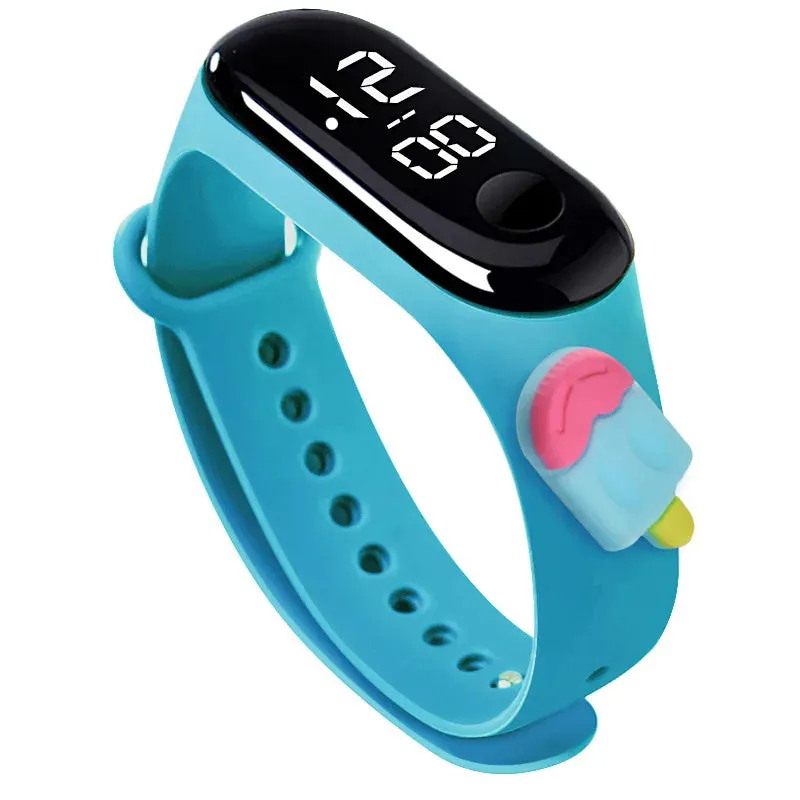 Kids Watch Watch Reloj Smart Watch LED Children Watches Bracelet Cartoon Digital Ladies Watch for Girls Waterproof Clock Gift