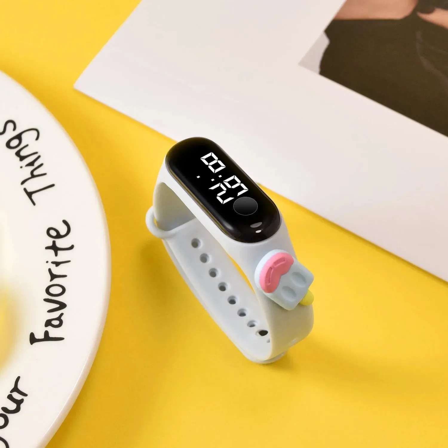 Kids Watch Watch Reloj Smart Watch LED Children Watches Bracelet Cartoon Digital Ladies Watch for Girls Waterproof Clock Gift