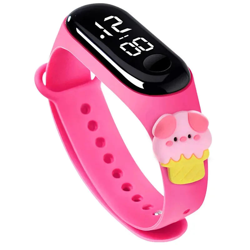 Kids Watch Watch Reloj Smart Watch LED Children Watches Bracelet Cartoon Digital Ladies Watch for Girls Waterproof Clock Gift