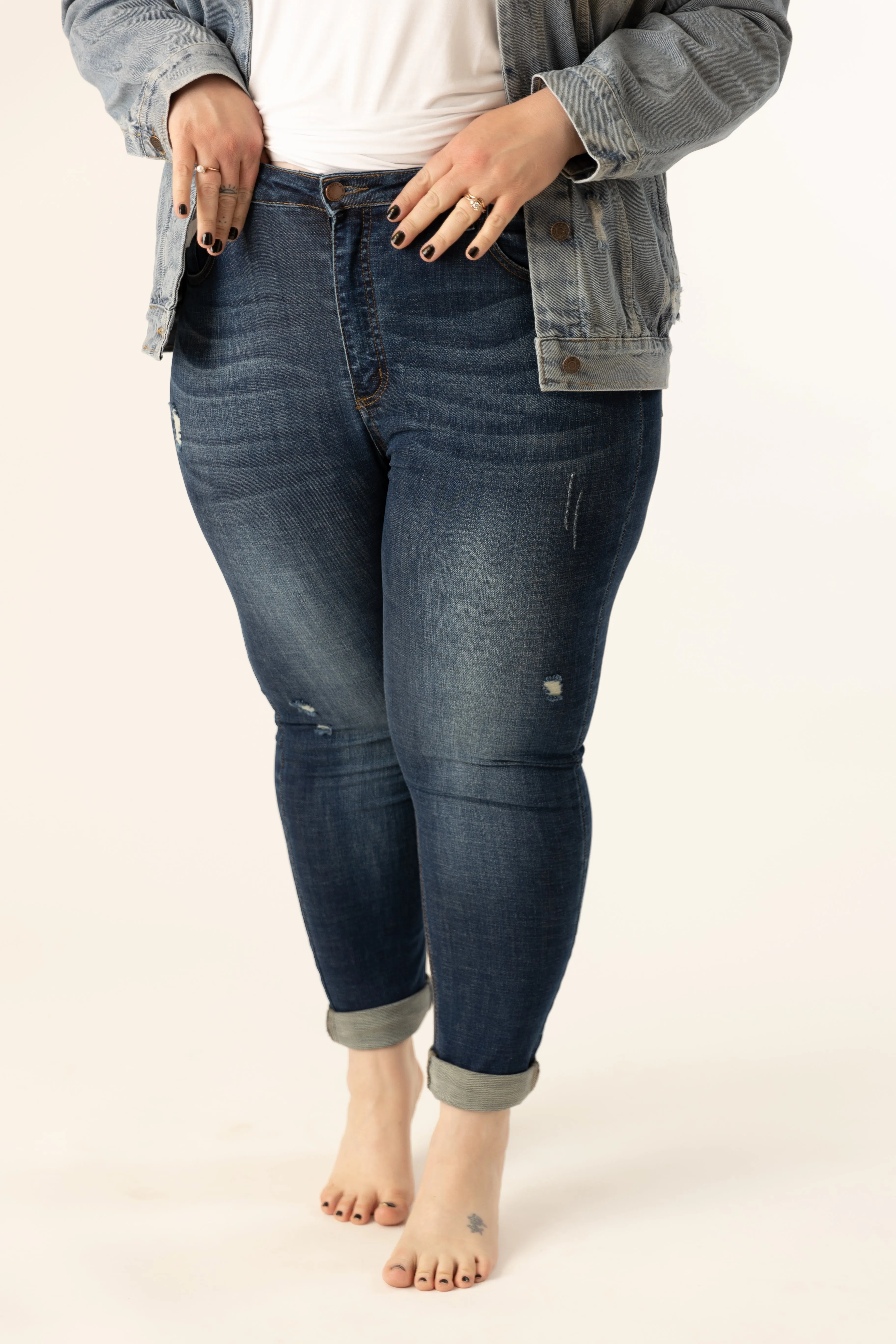 Koko Mid Rise Skinny Curvy