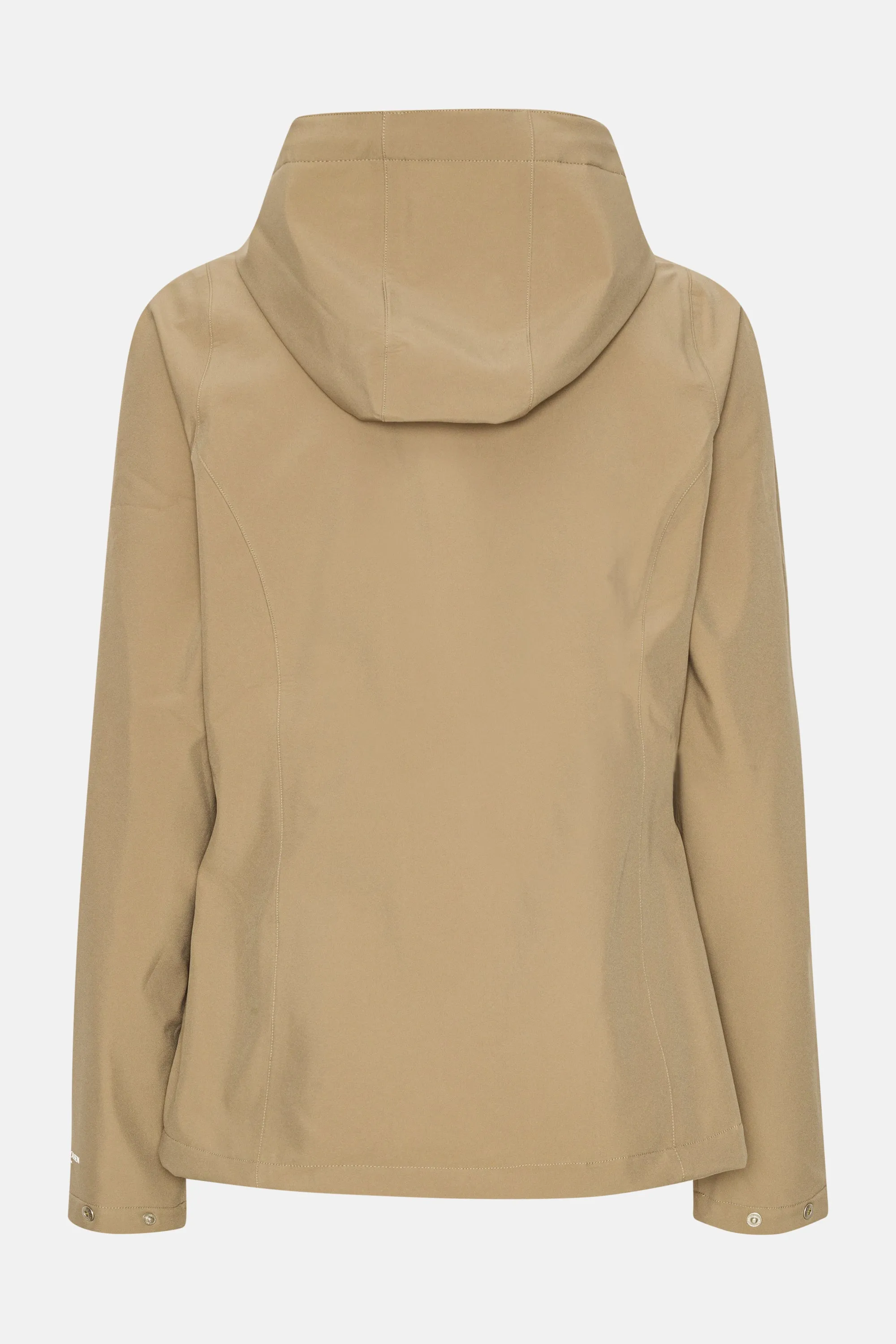 Kort Softshell Regnjacka - Greige