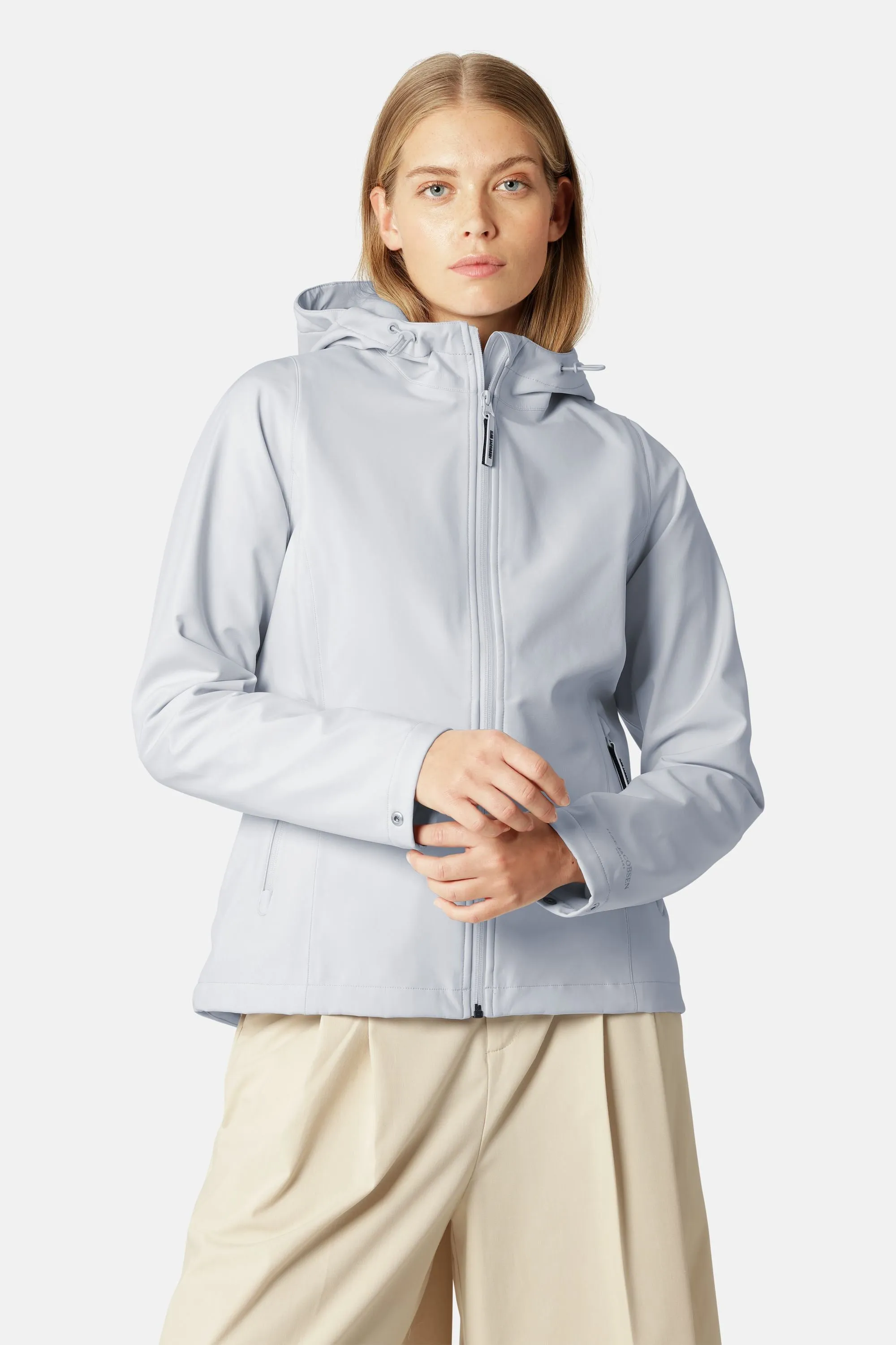 Kort Softshell Regnjacka - Heather