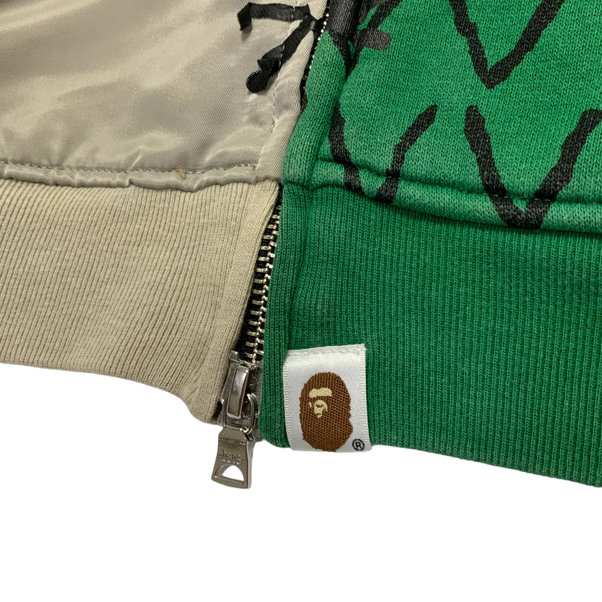 [L] A Bathing Ape Bape Ambush Shark Alligator Full Zip Hoodie