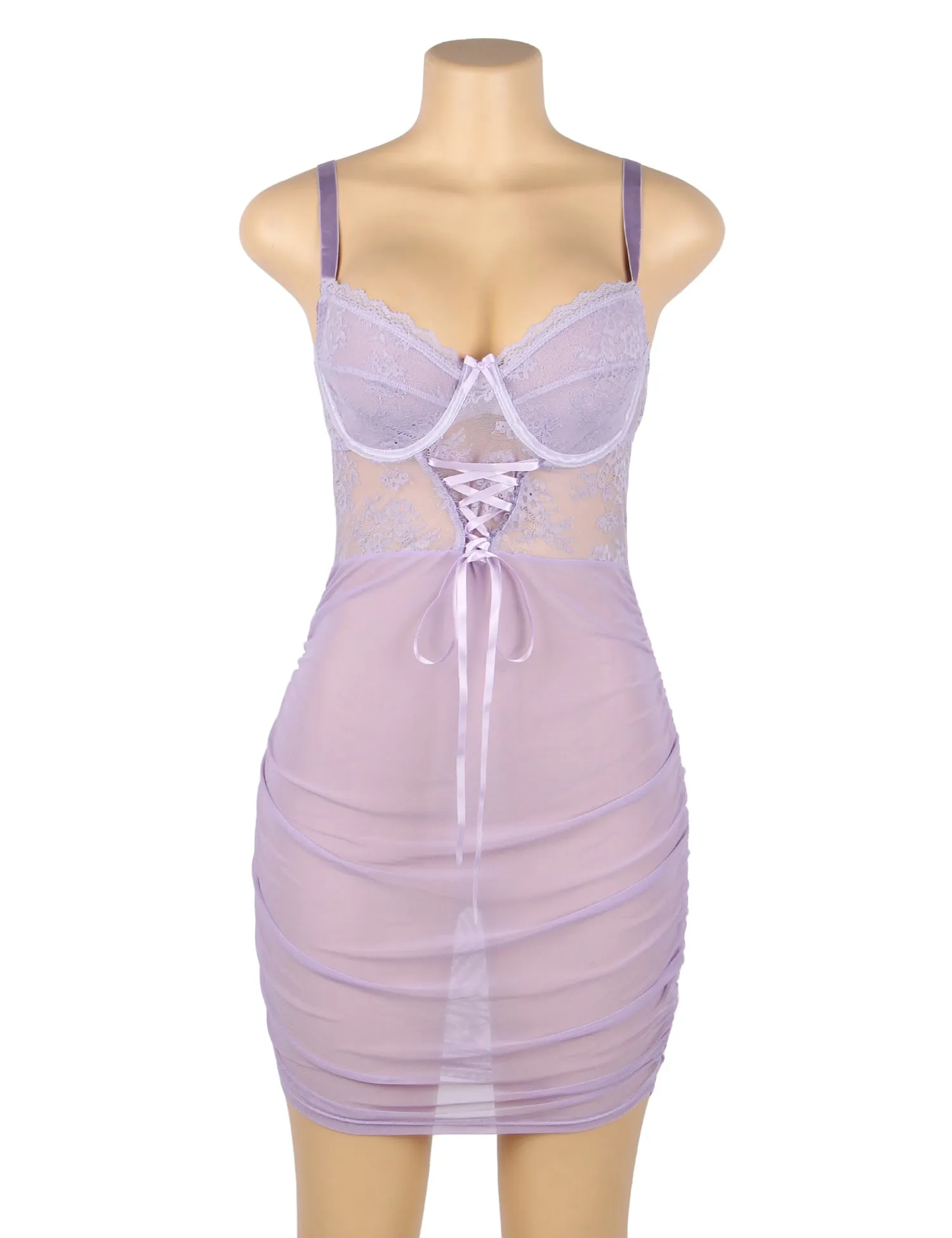 Lace Mesh Sexy Push Up Suspenders Nightdress Egypt